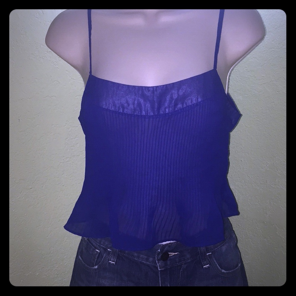Urban outfitter Sheer crop top
